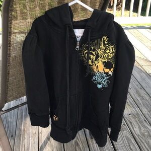 HOST PICK - Fox girls zip up hoodie sweatshirt